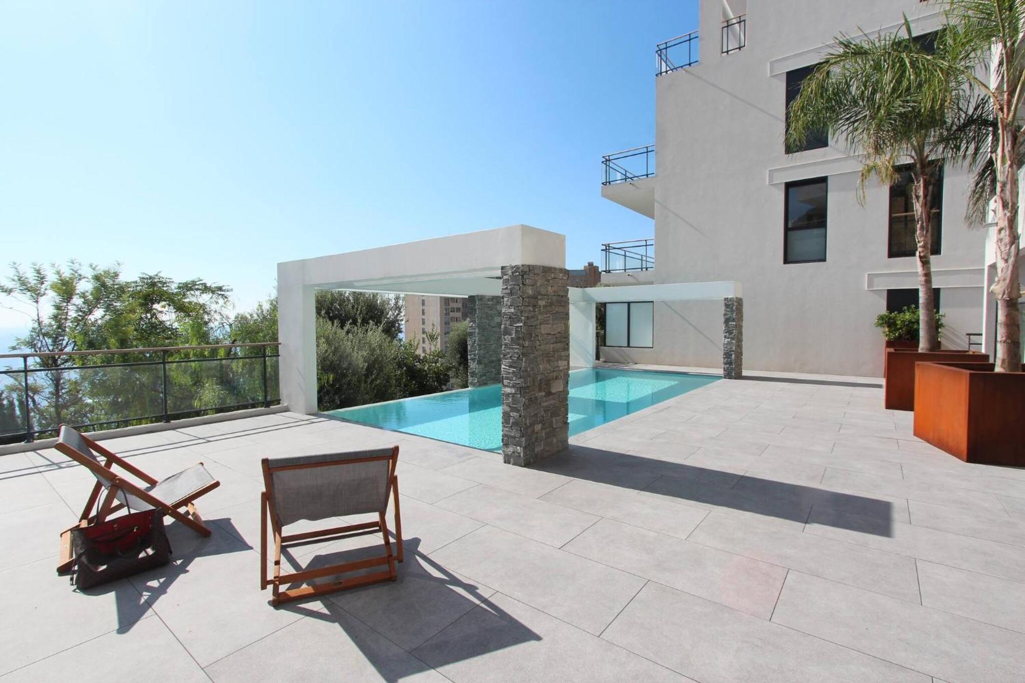 Luxurious Apartments Monaco&Seaview, Infinitypool&Parking 博索莱伊 外观 照片